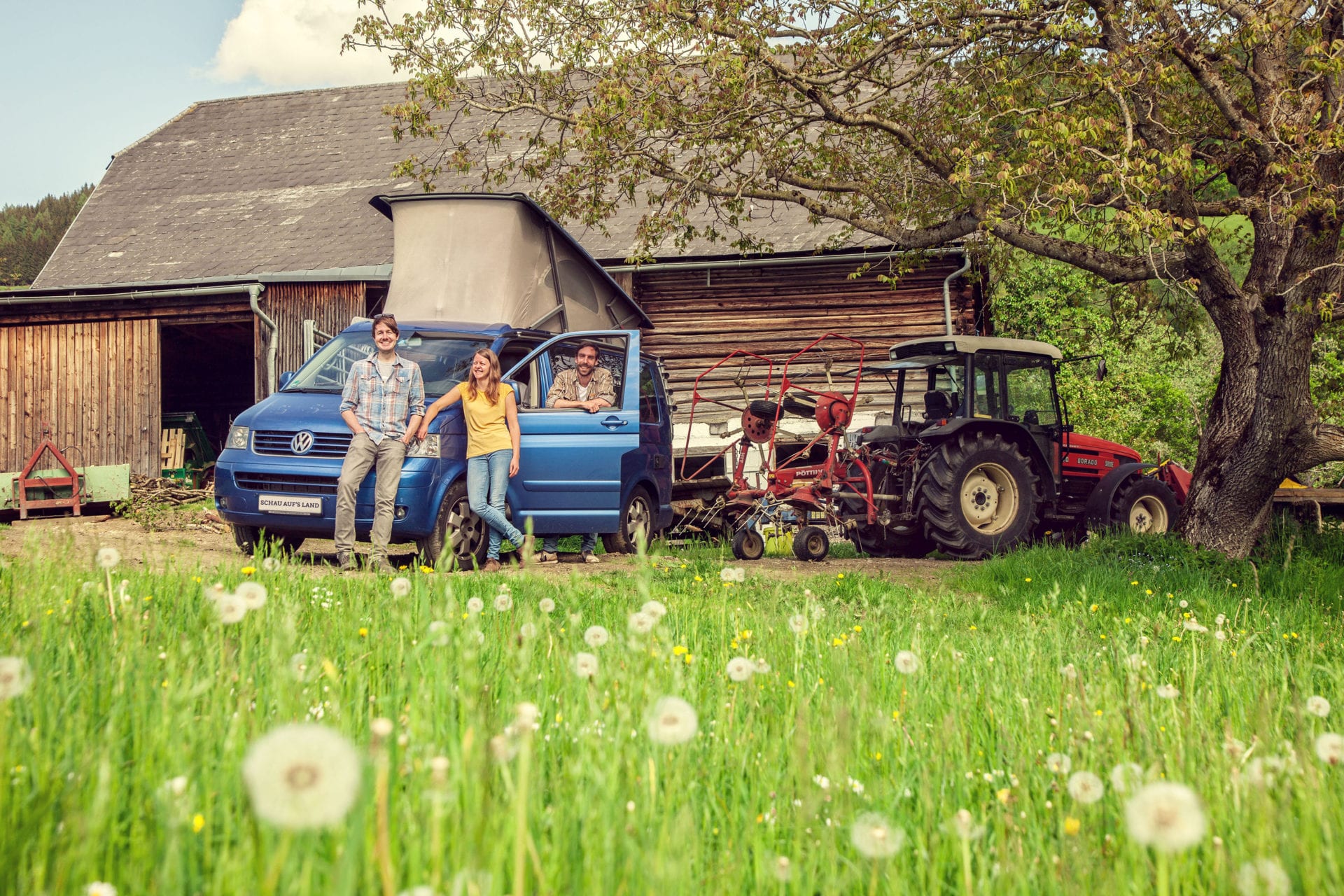 Wohnwagen Trifft Bauernhof Steiermag Das Steiermark Magazin