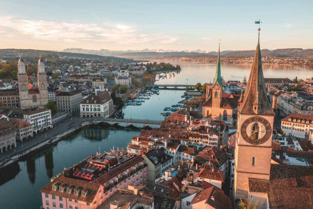 Blick auf Zürich